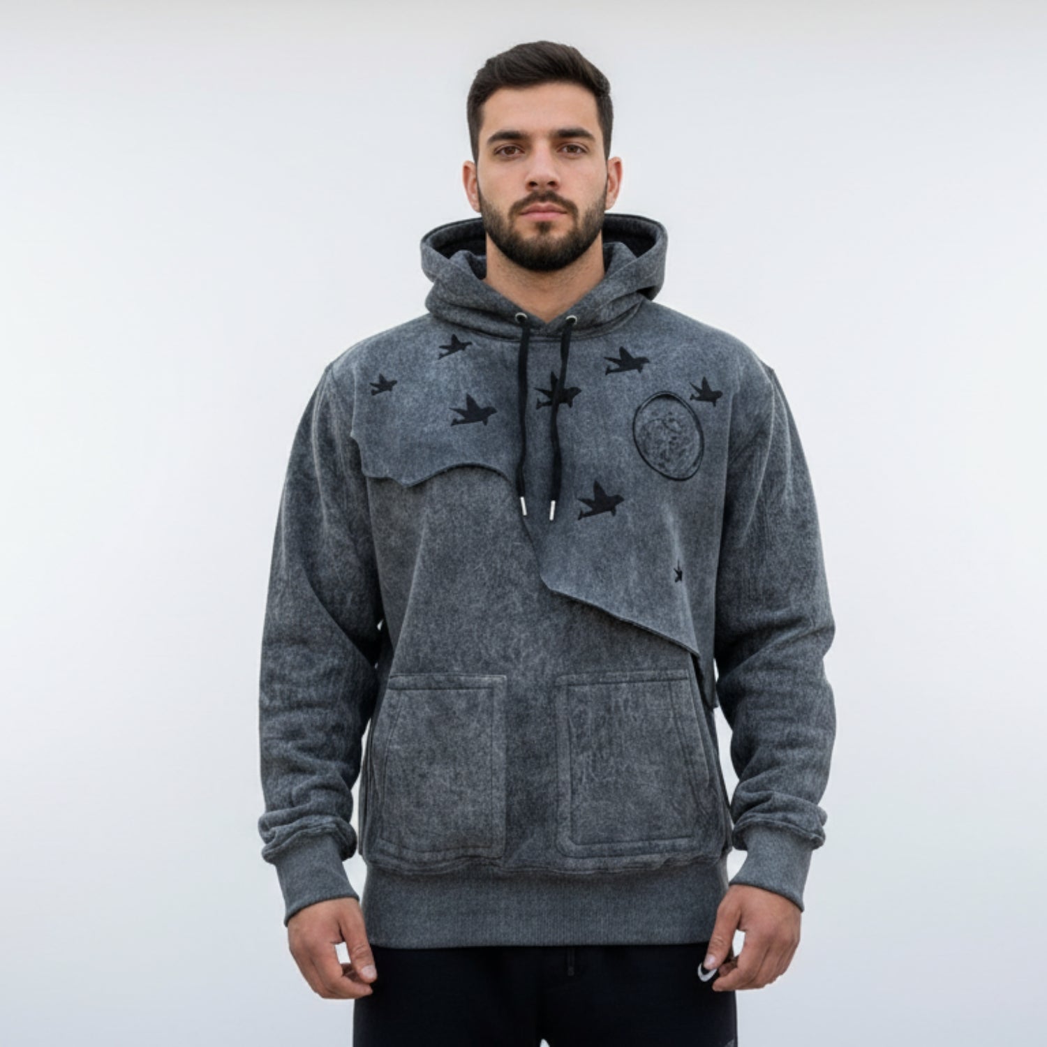 VCLV Concrete Texture Hoodie - UNISEX