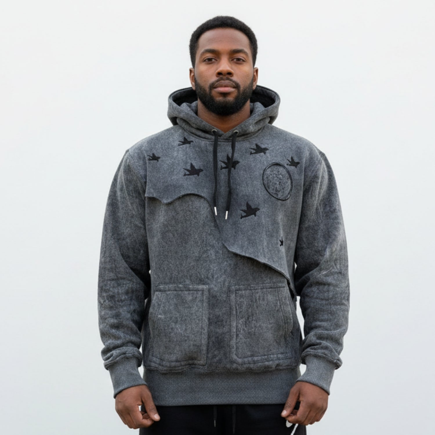 VCLV Concrete Texture Hoodie - UNISEX