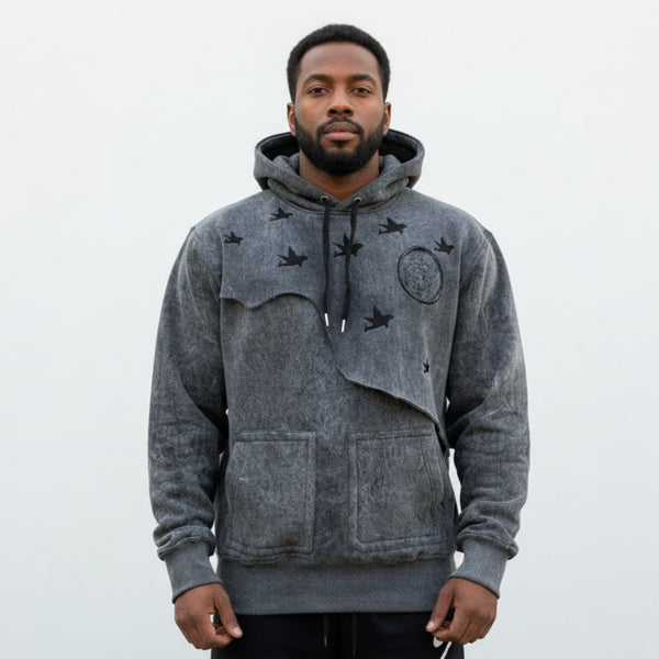 VCLV Concrete Texture Hoodie - UNISEX