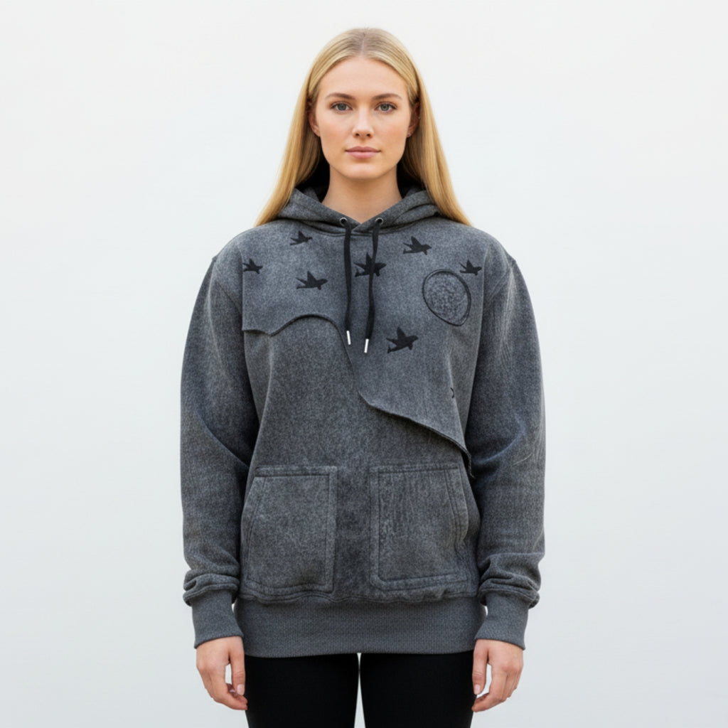 VCLV Concrete Texture Hoodie - UNISEX